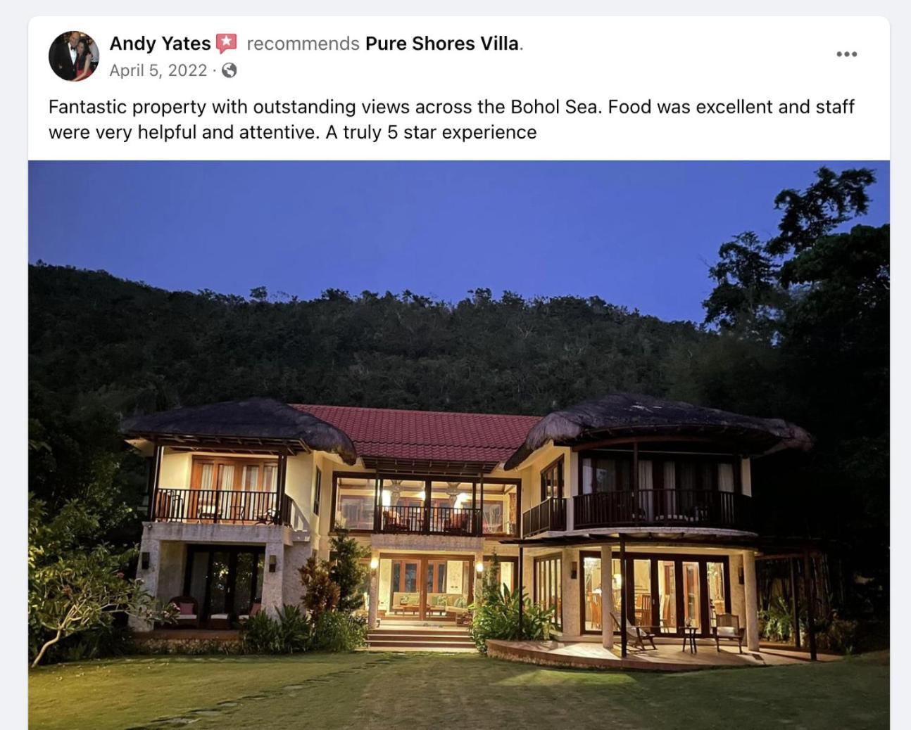 Exclusive Private Villa In Bohol Island, Philippines Guindulman Eksteriør billede